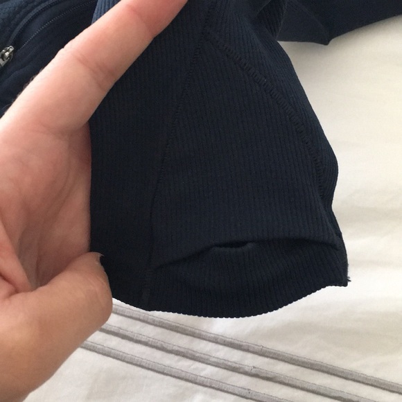 LULULEMON Navy Zip Up - Picture 3 of 3